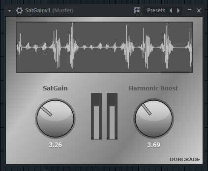 SatGain V1 Plugin